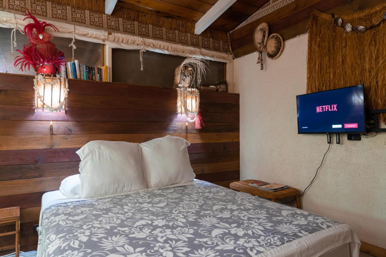 Le Charme Polynesien Proximite Plage Et Commerces Punaauia  ภายนอก รูปภาพ